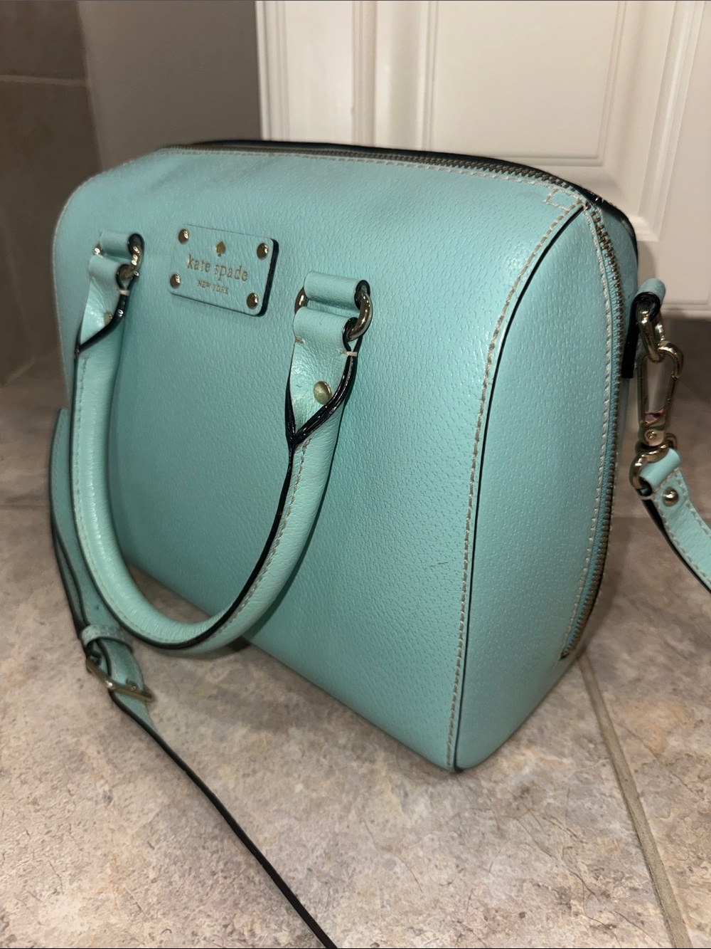 KATE SPADE mint crossbody purse - Picture 2 of 16